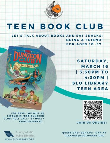 Teen Book Club_March 2024