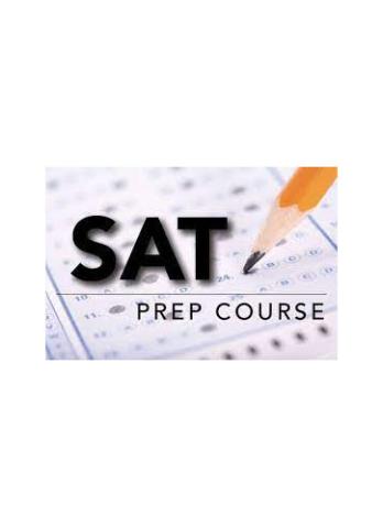 SAT prep course with pencil