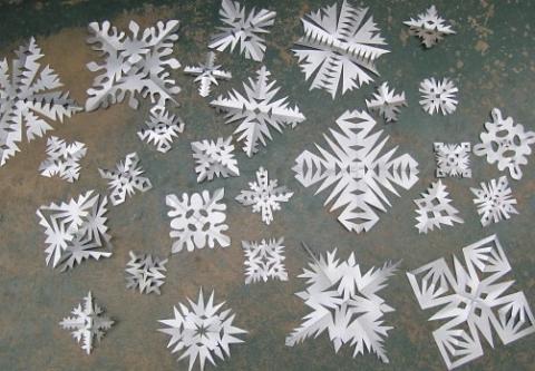 paper snowflakes