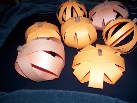 Paper Pumpkin