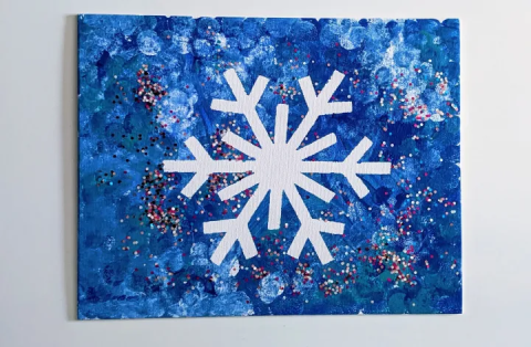 Snowflake craft