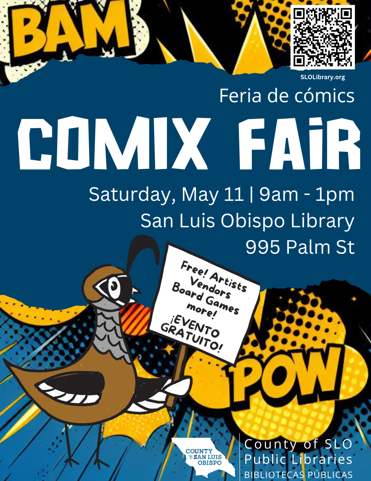 Comix Fair 2024 Poster.