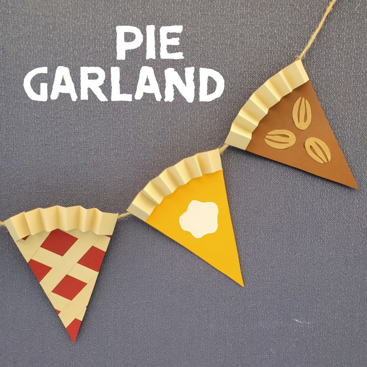 pie garland