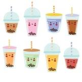 Photo of cups of Boba Tea.